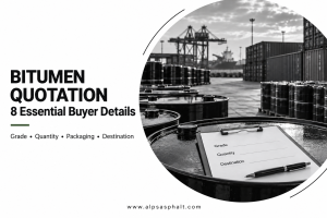 the essential information buyers should provide when requesting a bitumen quotation.